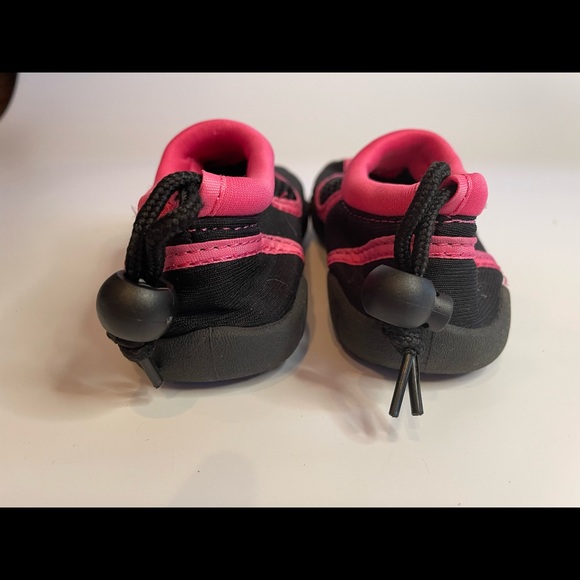 LIFEGUARD WATER SHOES.   Girls sz 7/8. Pink & Black - Picture 4 of 6